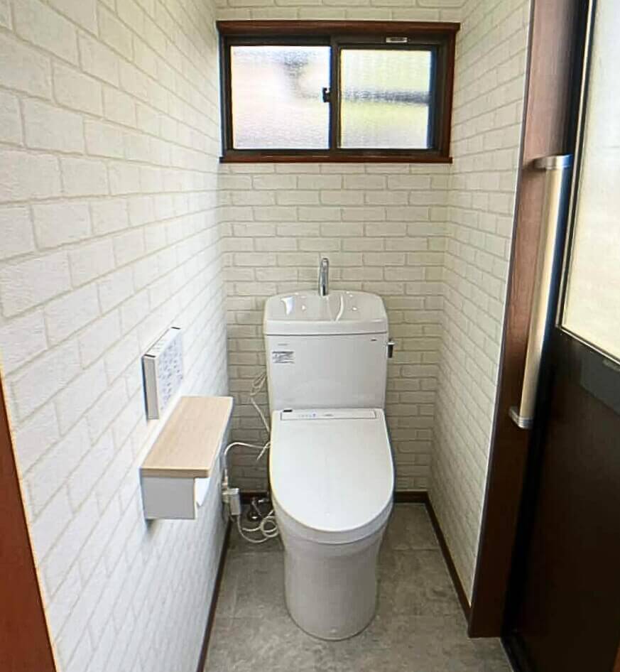 鈴与ホームパルのトイレリフォーム施工事例
