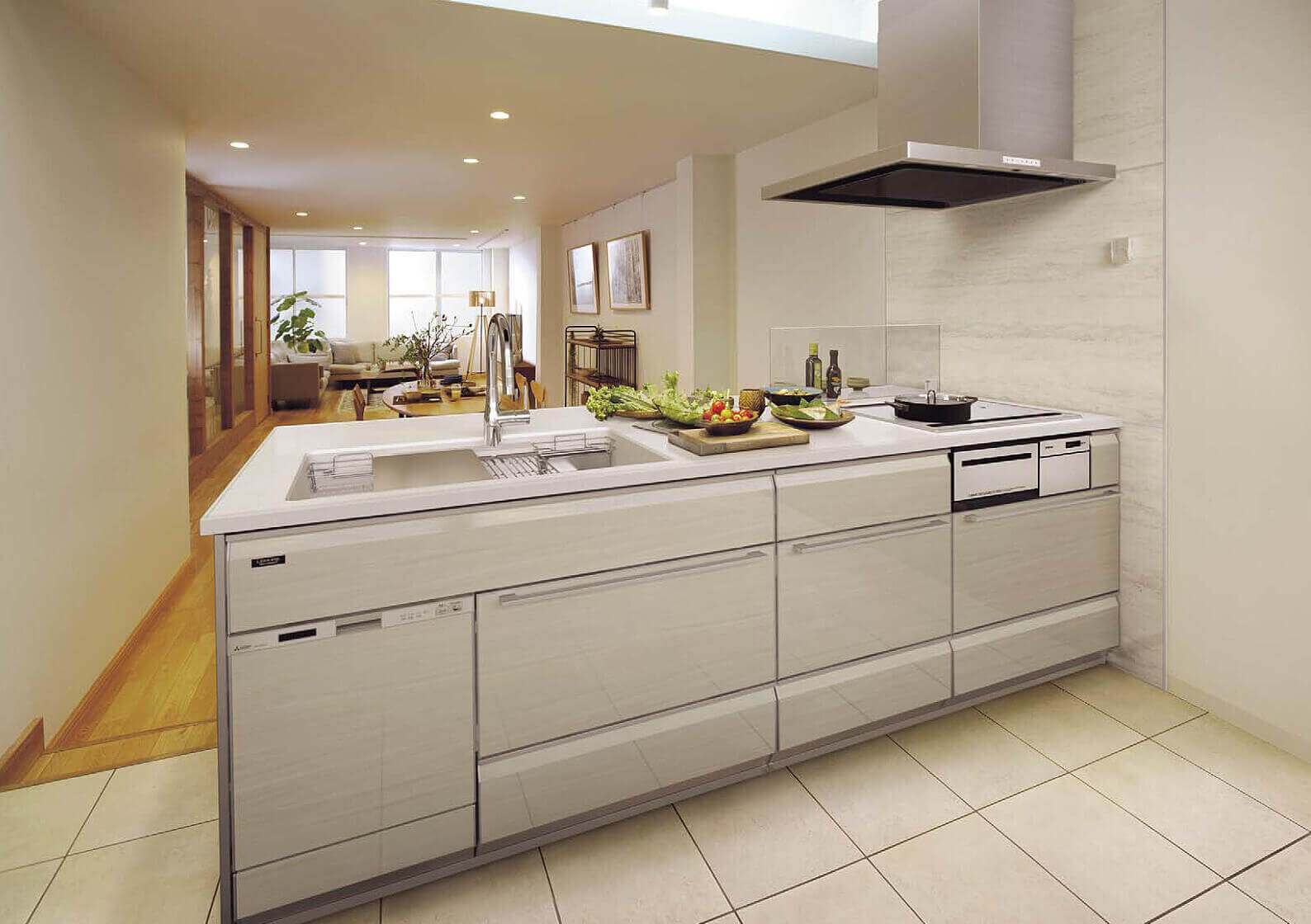 タカラスタンダードのホーローキッチン「トレーシア」