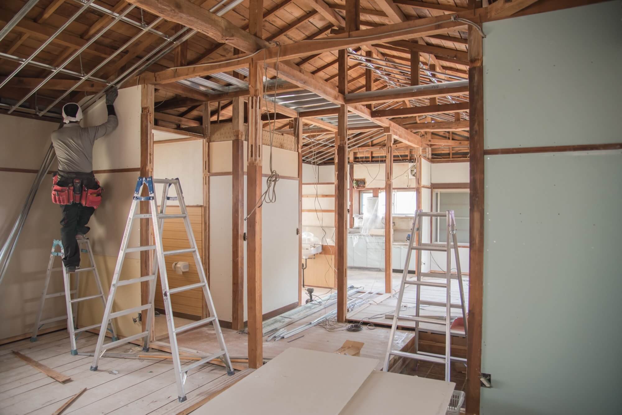 住宅リフォーム工事の写真
